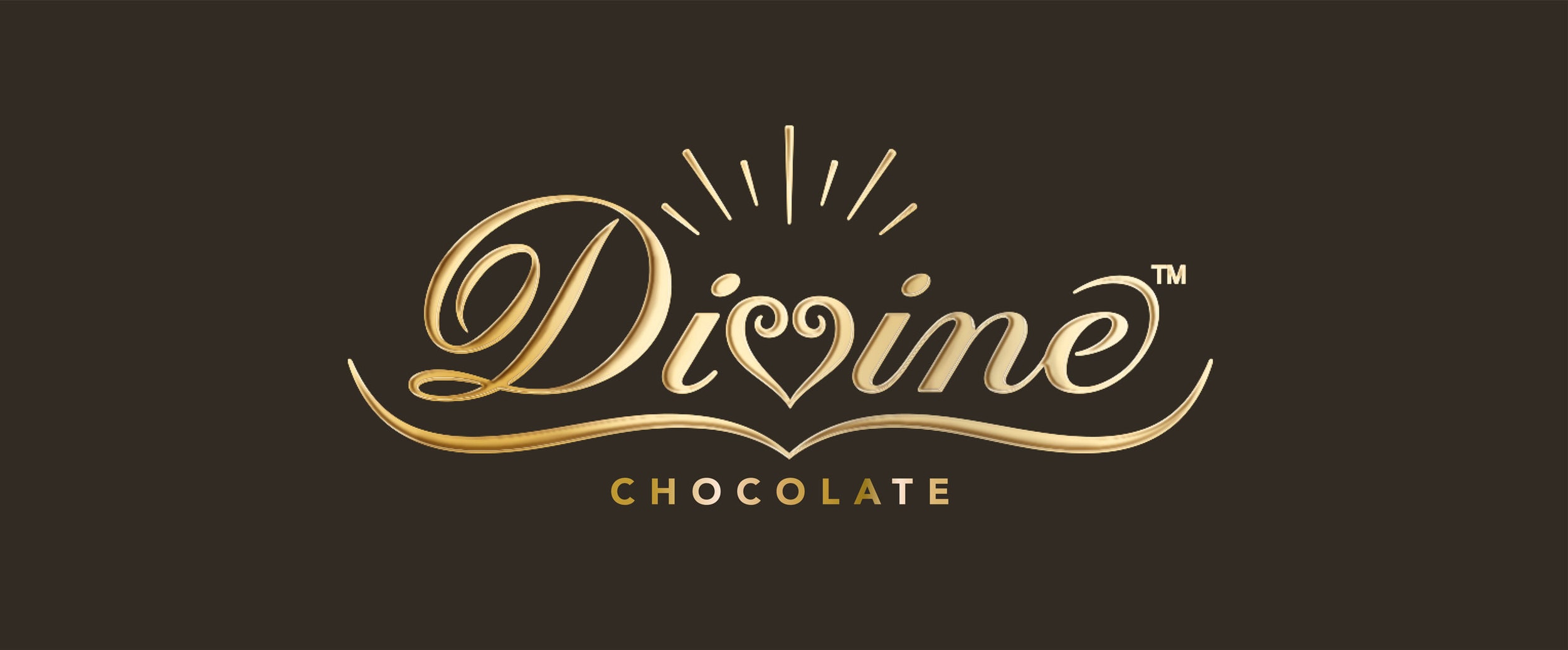 Divine is the chocolate with a heart;